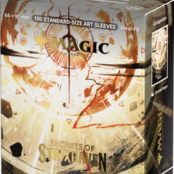 UG ART SLEEVES MTG SECRETS OF STRIXHAVEN - WHITE MYTHIC (ALT ART)