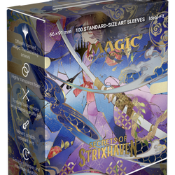 UG ART SLEEVES MTG SECRETS OF STRIXHAVEN - BLUE MYTHIC 1 (ALT ART)