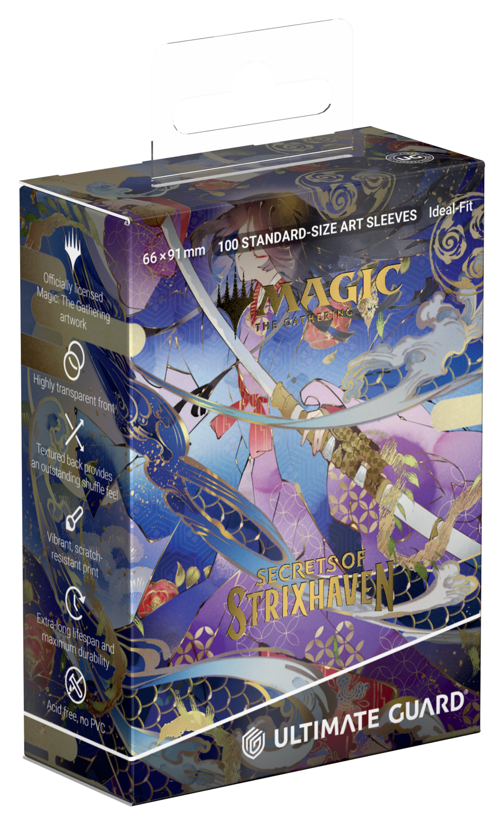 UG ART SLEEVES MTG SECRETS OF STRIXHAVEN - BLUE MYTHIC 1 (ALT ART)