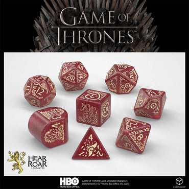GAME OF THRONES RPG DICE SET
