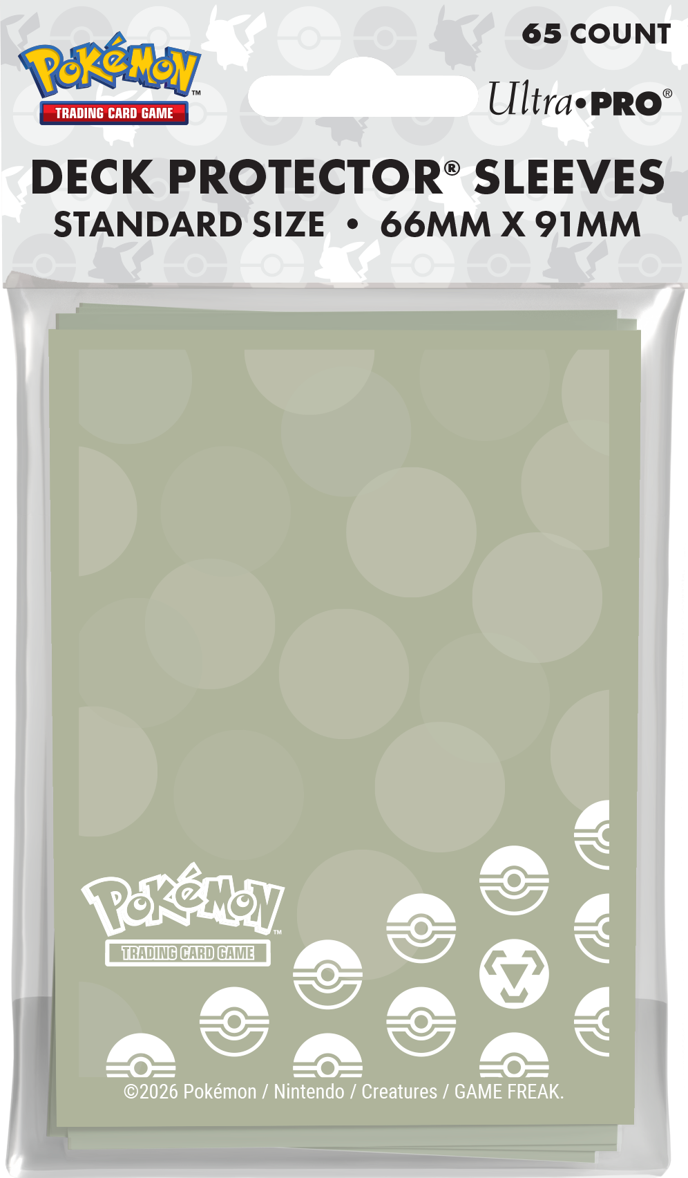 UP D-PRO POKEMON ENERGY METAL TYPE  65CT