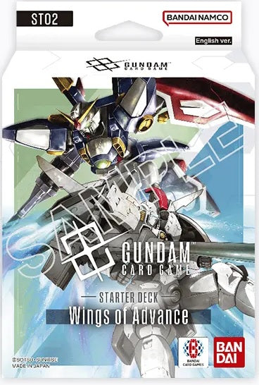Gundam CG ST-02 WINGS OF ADVANCE STARTER DECK