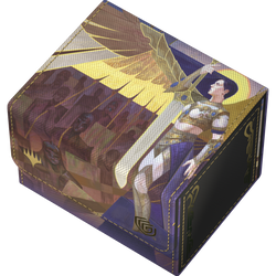 UG DECK CASE SIDEWINDER 100+ XENOSKIN MTG SECRETS OF STRIXHAVEN - WHITE MYTHIC 2 (ALT ART)