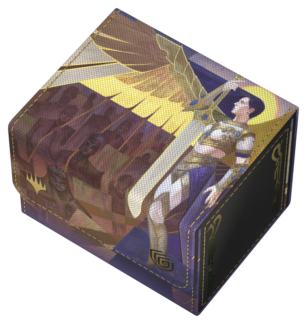 UG DECK CASE SIDEWINDER 100+ XENOSKIN MTG SECRETS OF STRIXHAVEN - WHITE MYTHIC 2 (ALT ART)