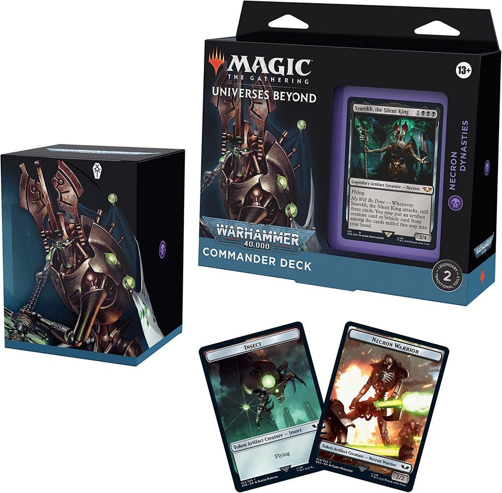 MTG Universes Beyond: Warhammer 40K Commander Necron Dynasties