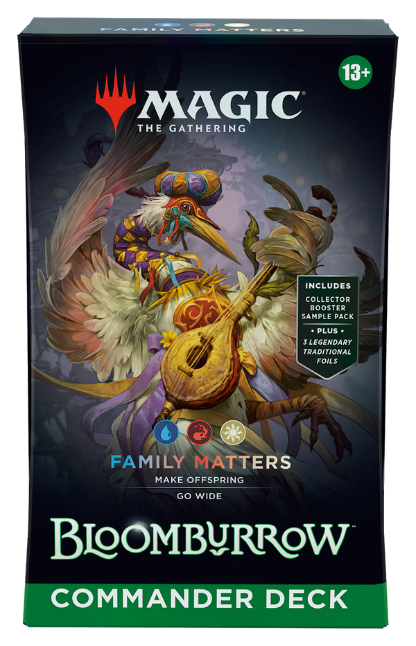 MTG Bloomburrow Commander Deck Family Matters