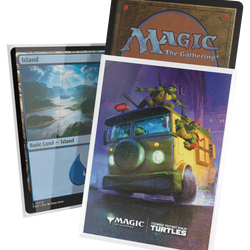 UG ART SLEEVES MTG TMNT TURTLE VAN