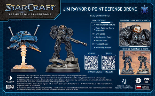 STARCRAFT TERRAN JIM RAYNOR AND POINT DEFENSE DRONE STARCRAFT [2026-05-30]