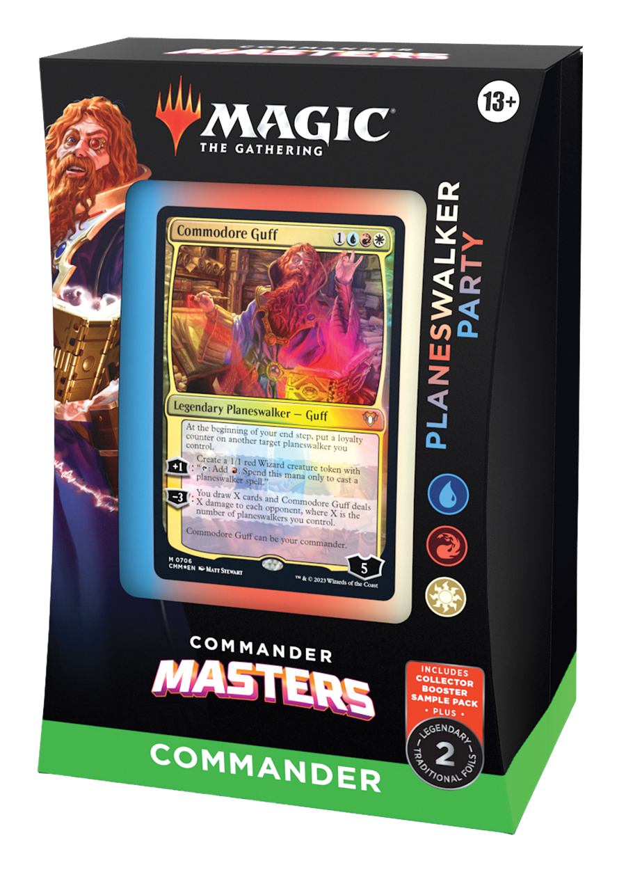 MTG Commander Masters Planeswalker Party