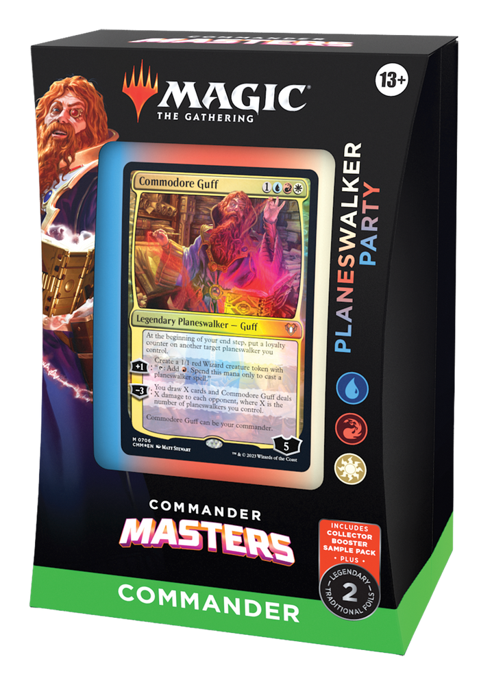 MTG Commander Masters Planeswalker Party