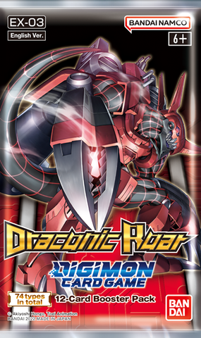 DIGIMON DRACONIC ROAR BOOSTER PACK