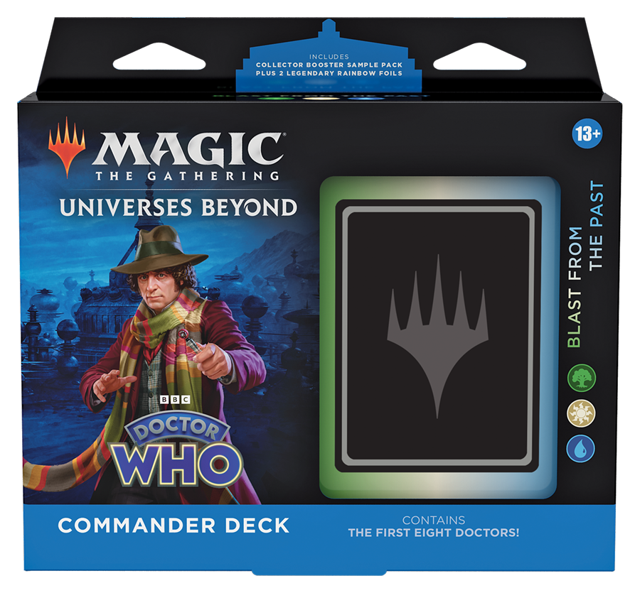 MTG Dr Who Commander Decks Blast from the Past
