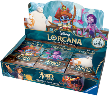 Disney Lorcana: Azurite Sea: Booster  Display