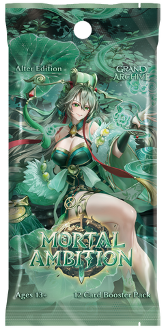 GRAND ARCHIVE TCG MORTAL AMBITION ALTER EDITION PACK