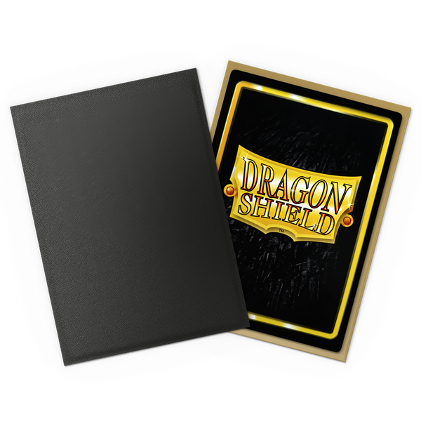 DRAGON SHIELD SLEEVES DUAL MATTE BLACK AND GOLD 100CT [2026-06-26]