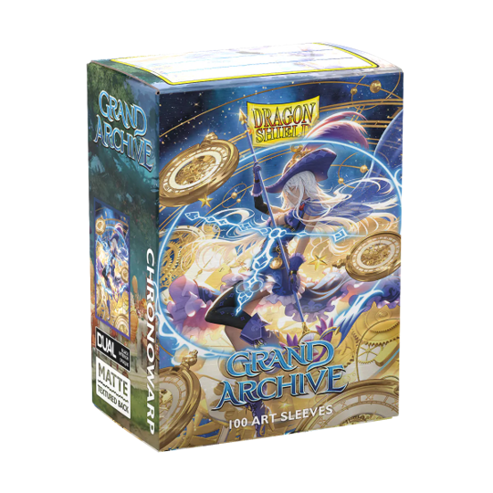 DRAGON SHIELD SLEEVES GRAND ARCHIVE  CHRONOWARP 100CT