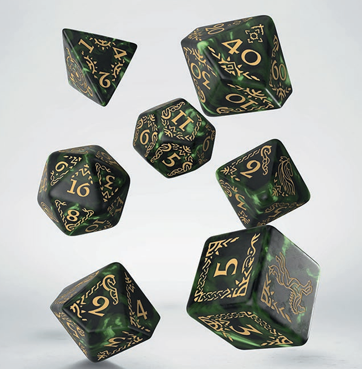 LORD OF THE RINGS ROHAN DICE SET  [2026-07-22]
