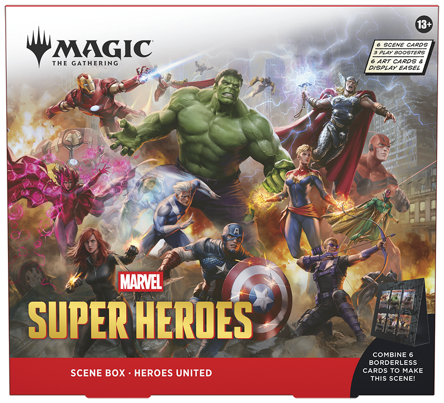 MTG MARVEL SUPER HEROES SCENE BOX - HEROES UNITED [2026-06-26]