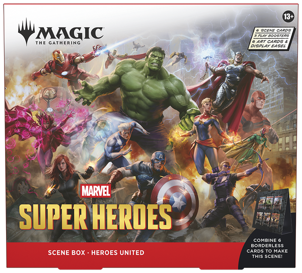 MTG MARVEL SUPER HEROES SCENE BOX - HEROES UNITED [2026-06-26]