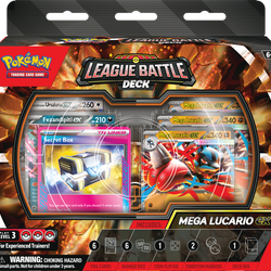 POKEMON LEAGUE BATTLE DECK MEGA LUCARIO EX [2026-05-22]