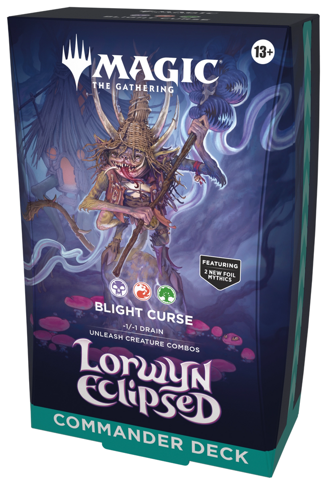 MTG Lorwyn Eclipsed Commander Deck Blight Curse
