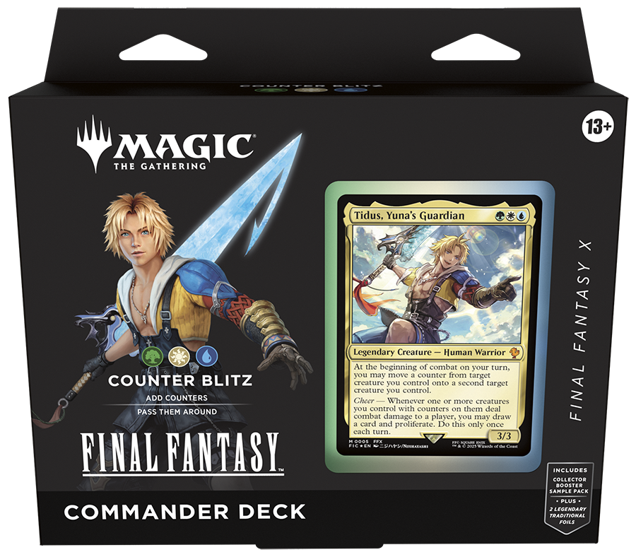 MTG Final Fantasy Booster Commander Deck Counter Blitz
