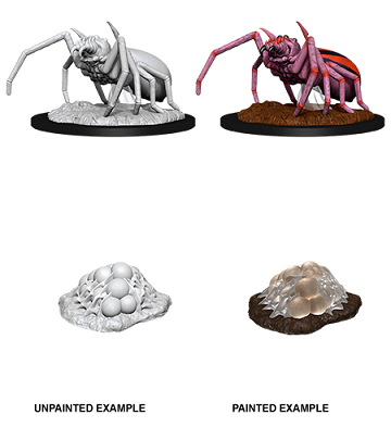 Dnd Unpainted Minis Wv12 Giant Spider/Egg  Clutch
