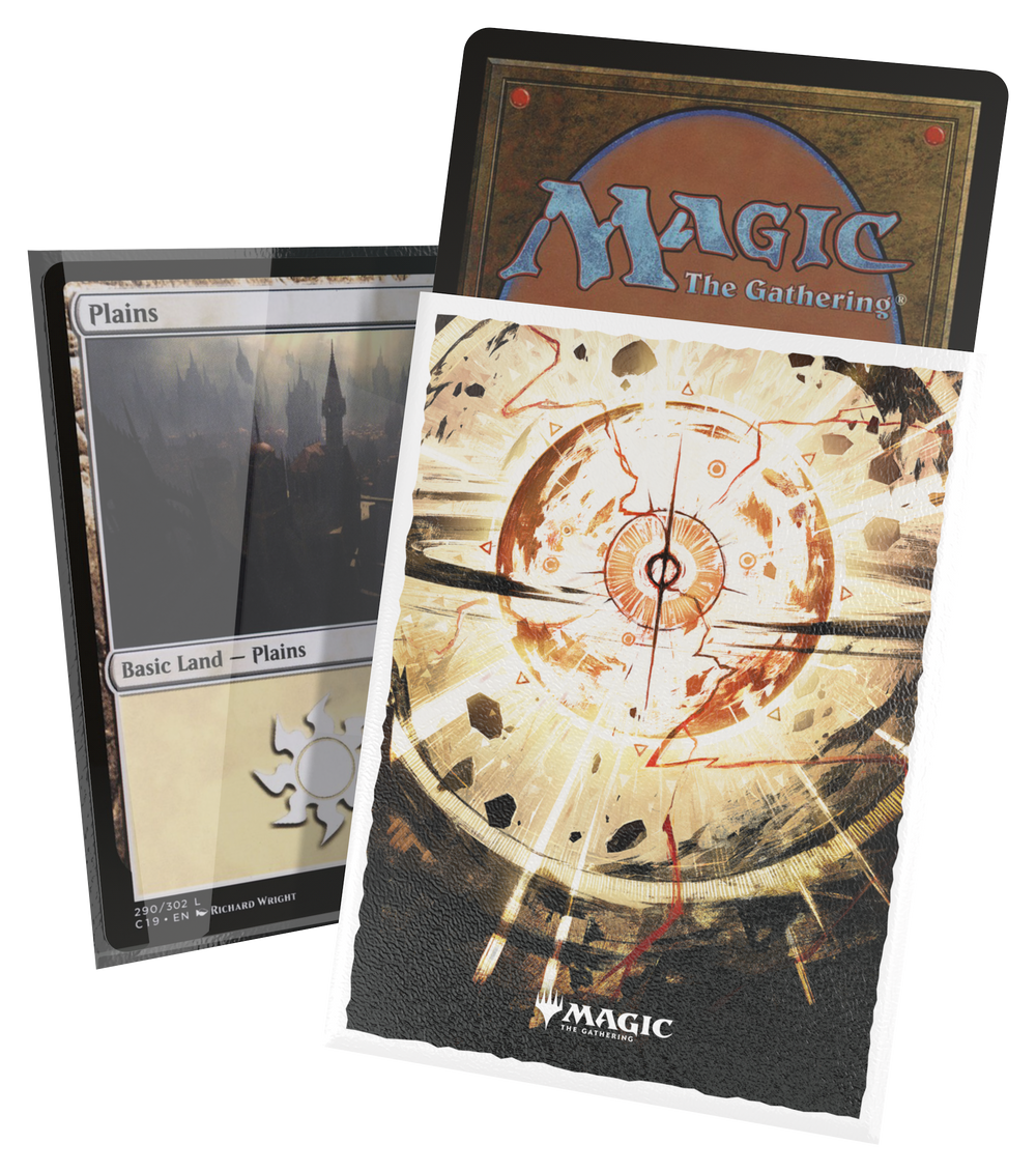 UG ART SLEEVES MTG SECRETS OF STRIXHAVEN - WHITE MYTHIC (ALT ART)