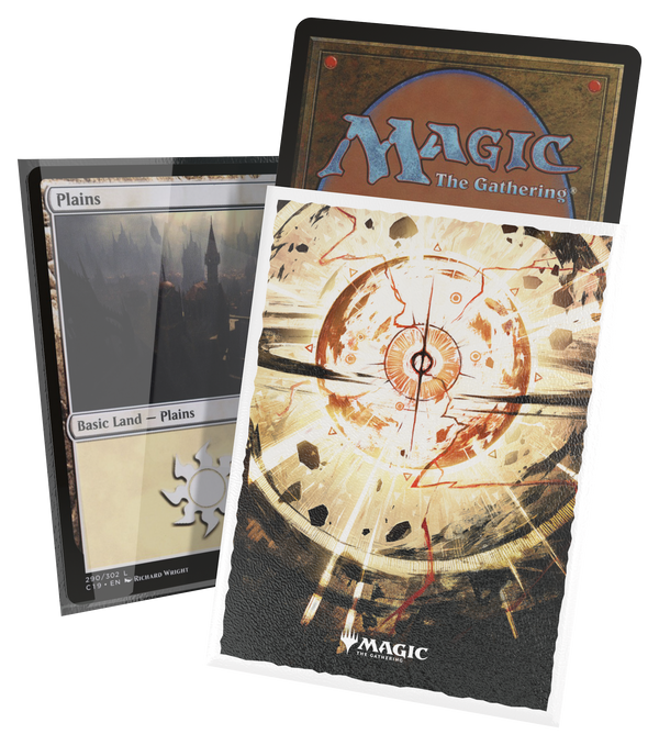 UG ART SLEEVES MTG SECRETS OF STRIXHAVEN - WHITE MYTHIC (ALT ART)