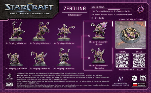STARCRAFT ZERG ZERGLING STARCRAFT ARRIVING IN WAVES [2026-05-30]