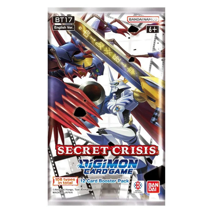 DIGIMON SECRET CRISIS BOOSTER PACK
