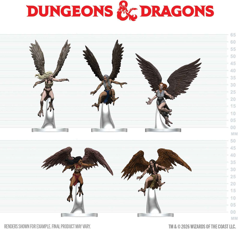 DND ICONS HARPY FLOCK [2026-10-15]