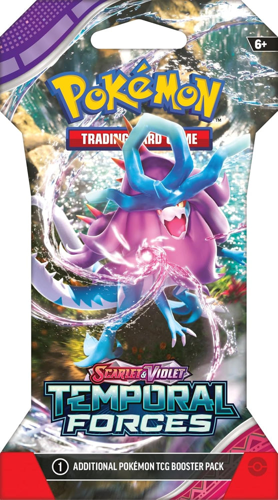 Pokemon Scarlet & Violet Temporal Forces Sleeved Booster