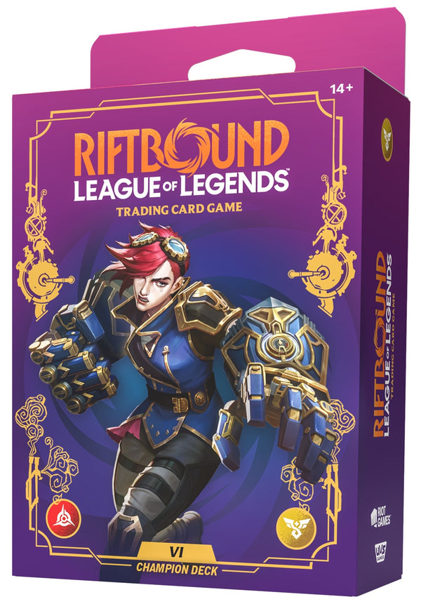 RIFTBOUND LEAGUE OF LEGENDS TCG UNLEASHED CHAMPION DECK VI [2026-05-08]