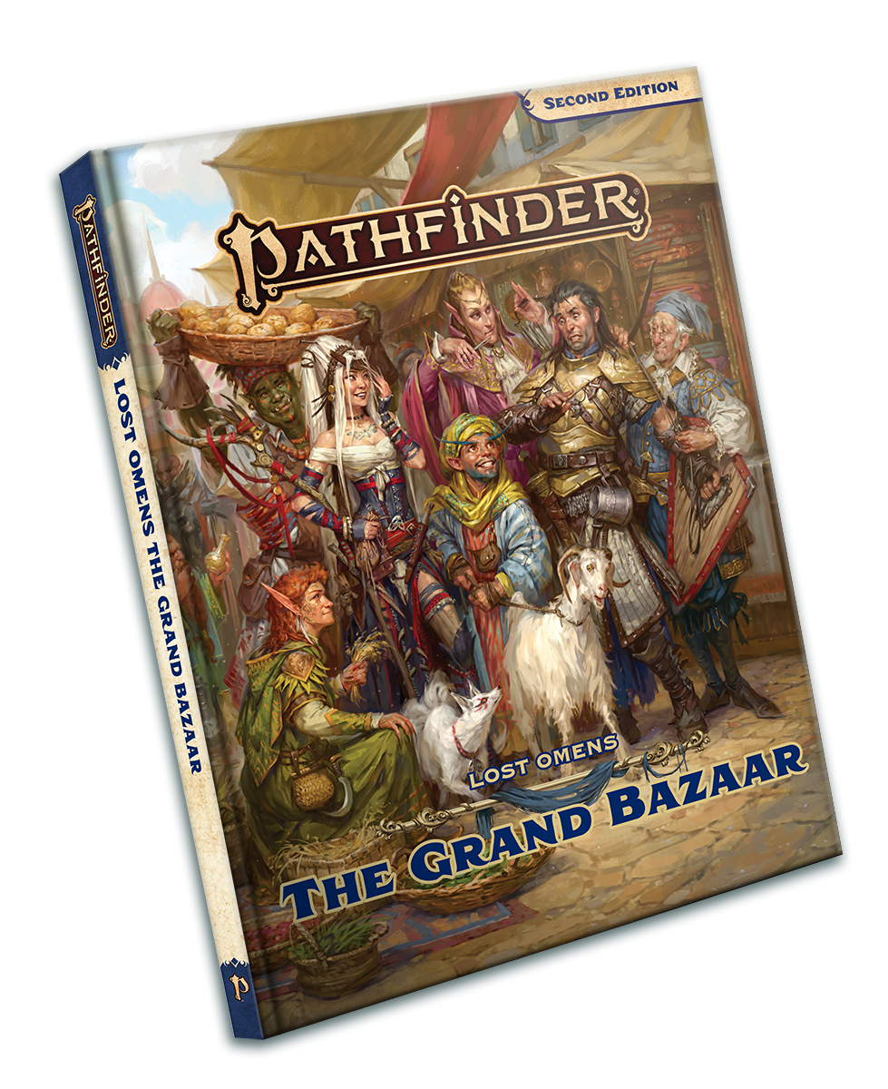 PATHFINDER 2E LOST OMENS THE GRAND BAZAAR HC