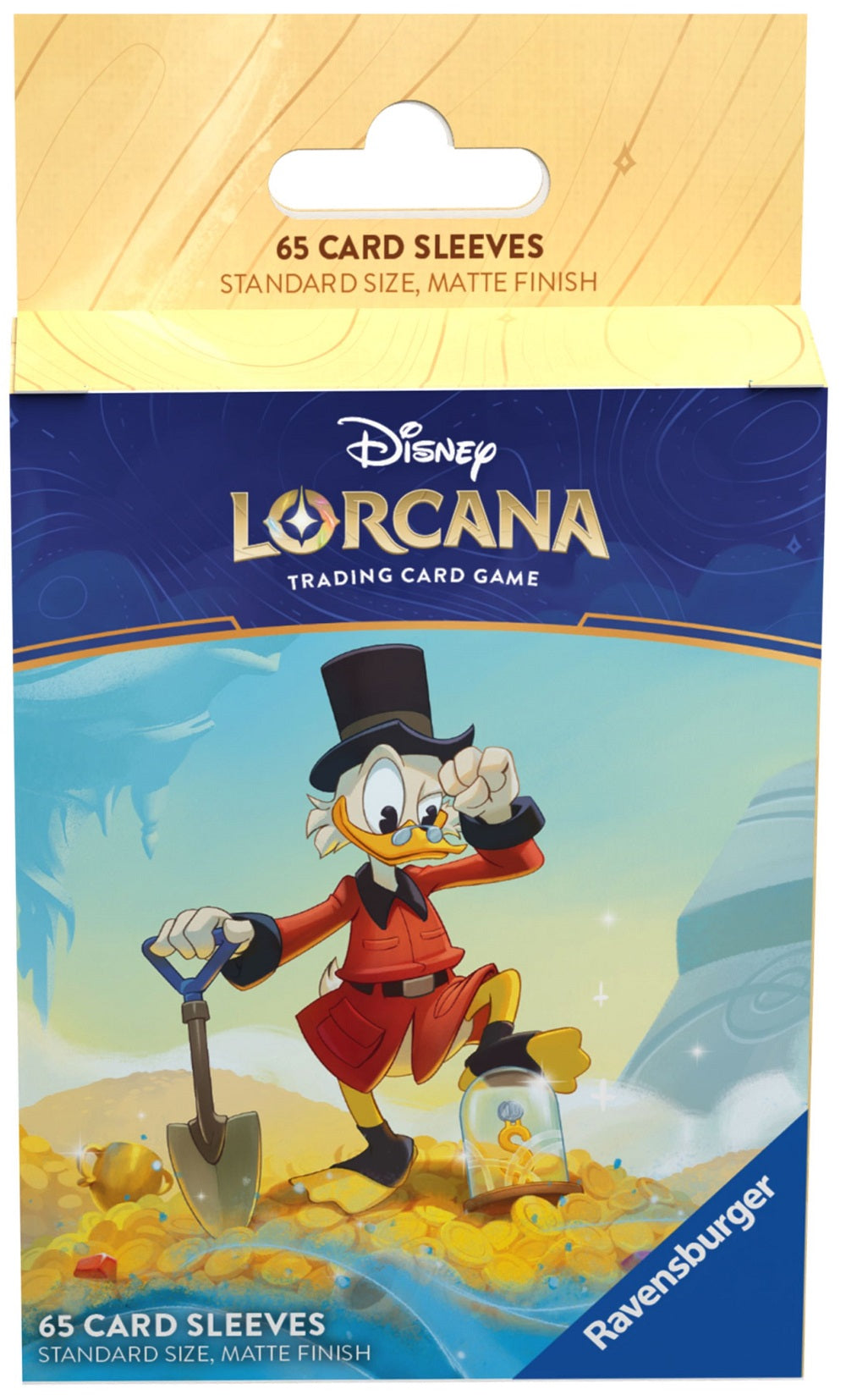 DISNEY LORCANA CARD SLEEVE SET 3 SCROOGE