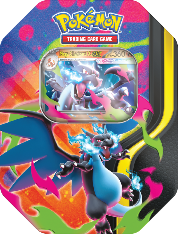 POKEMON MEGA CHARIZARD TIN