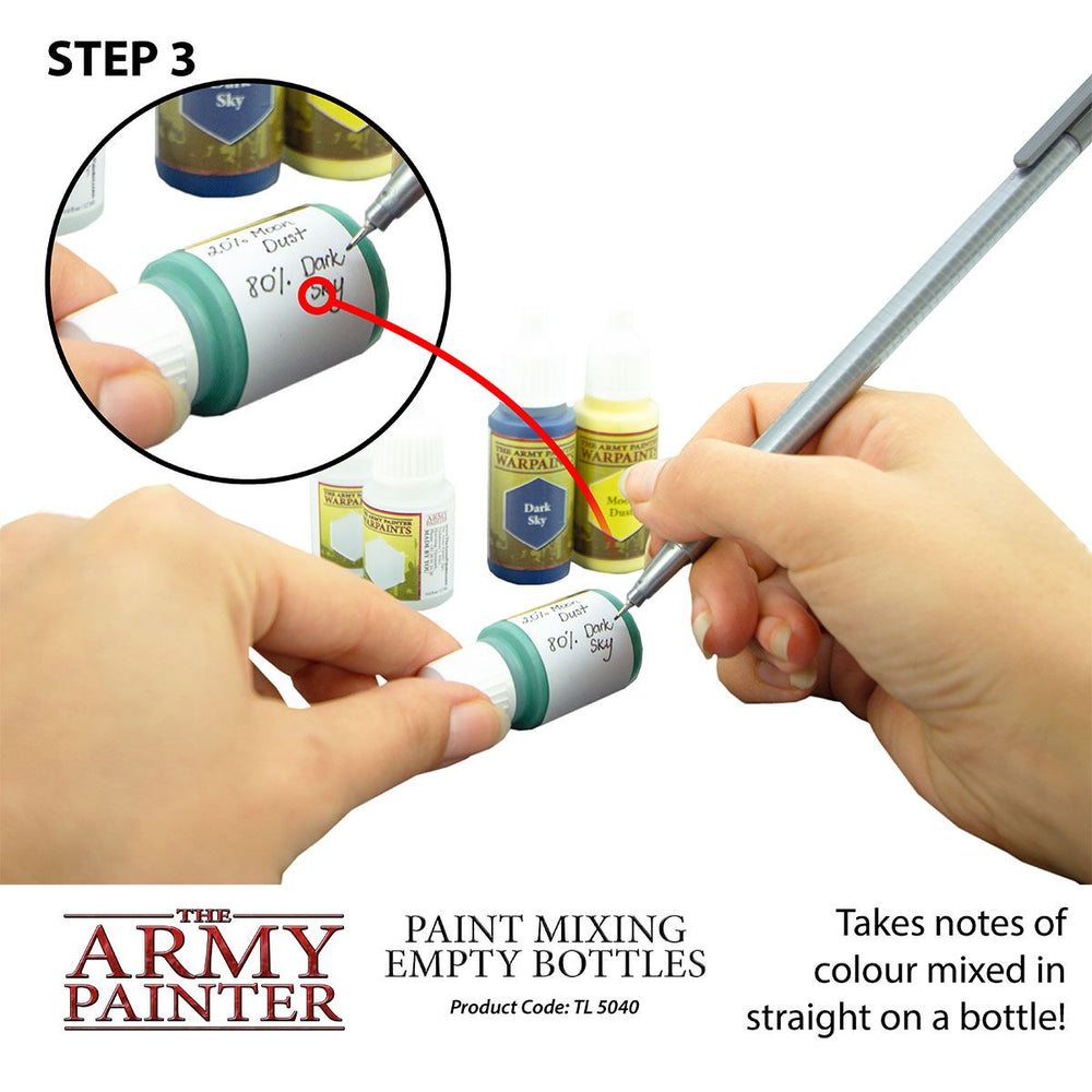 Army Painter Custom Mixing Paint Bottles
