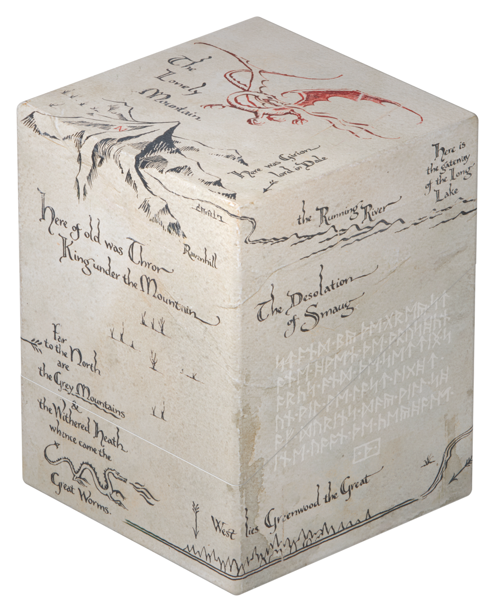 UG RTE DECK CASE BOULDER 100+ THE HOBBIT - THRR S MAP