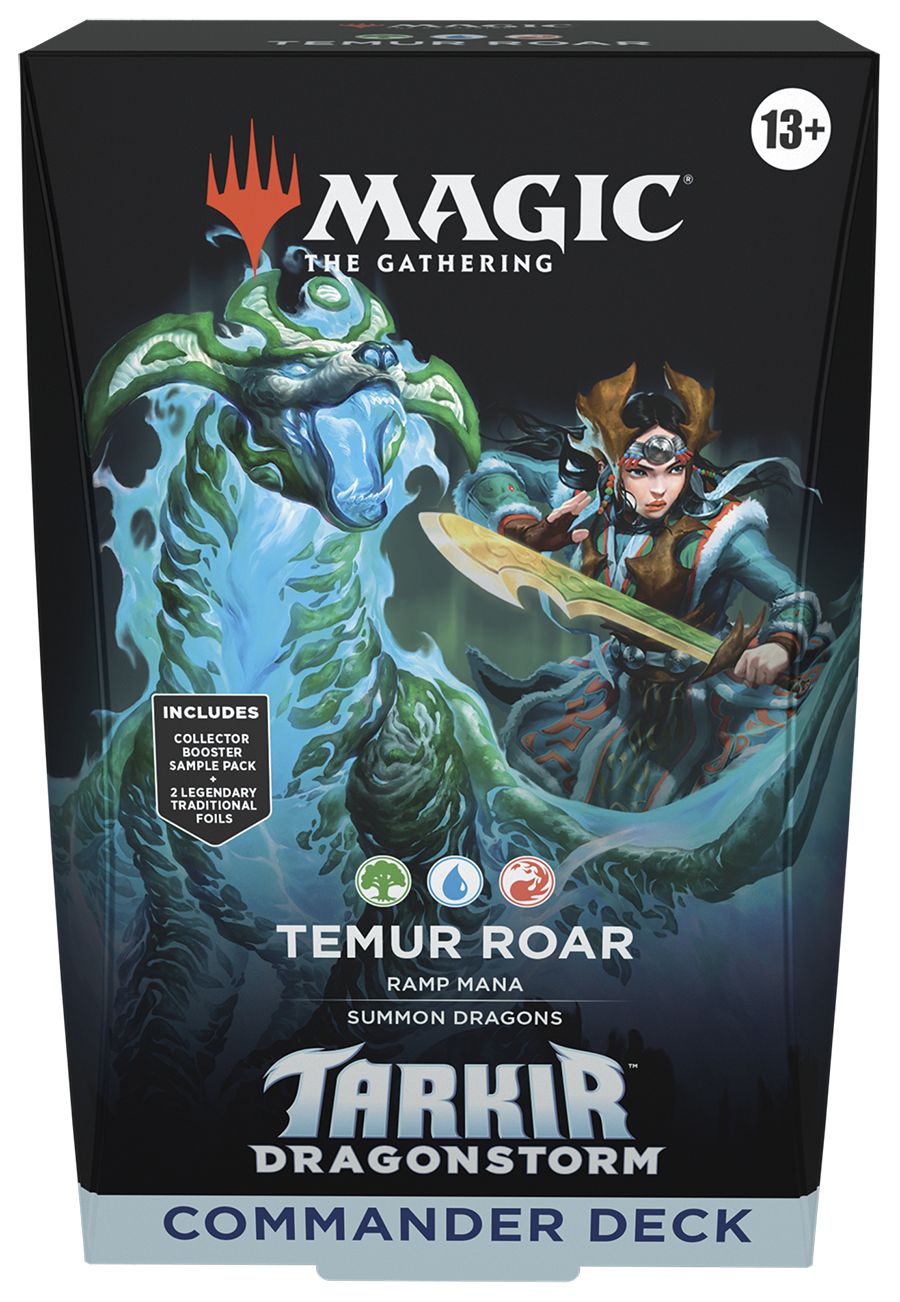 MTG TARKIR DRAGONSTORM COMMANDER DECK TEMUR ROAR
