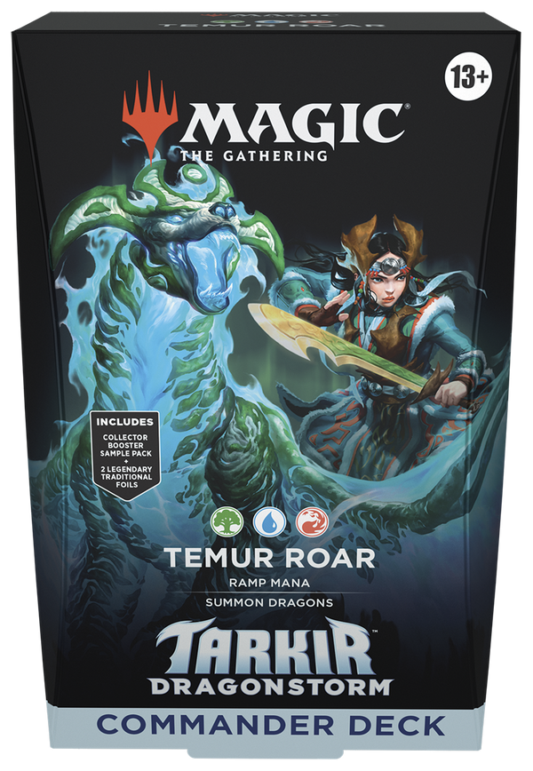 MTG TARKIR DRAGONSTORM COMMANDER DECK TEMUR ROAR