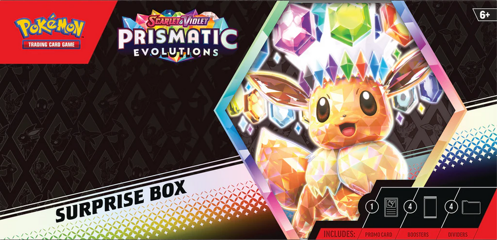 POKEMON PRISMATIC EVOLUTIONS SURPRISE BOX