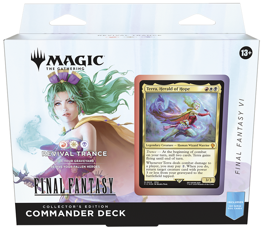 MTG Final Fantasy Booster Collector Commander Deck Revival Trance