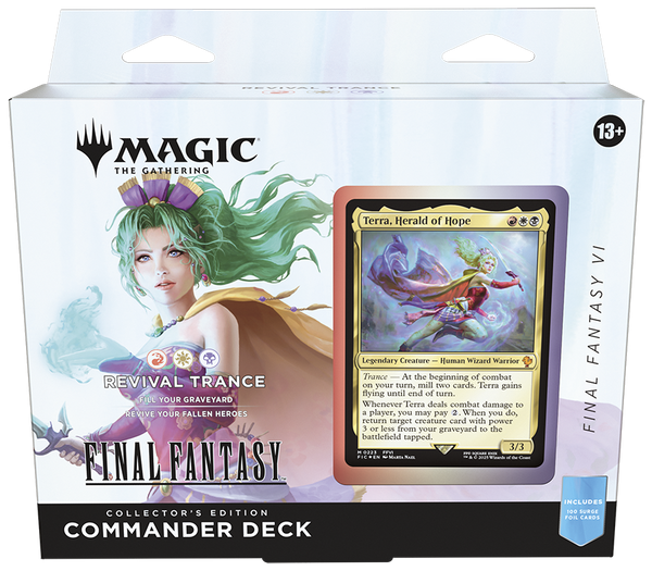 MTG Final Fantasy Booster Collector Commander Deck Revival Trance