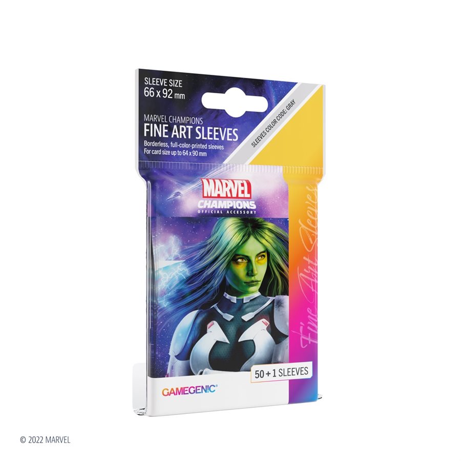 Marvel Champions Fine Art Sleeves:  Gamora