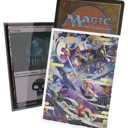 UG ART SLEEVES MTG SECRETS OF STRIXHAVEN - BLUE MYTHIC 1 (ALT ART)