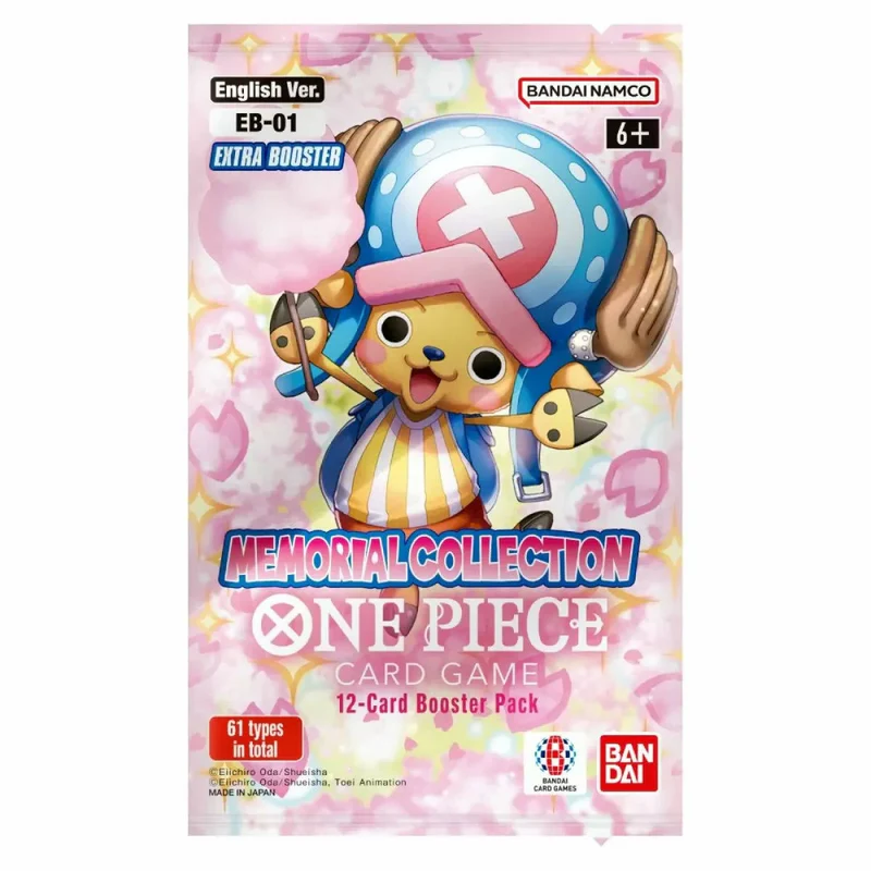 ONE PIECE CG EB-01 EXTRA BOOSTER MEMORIAL COLLECTION PACK