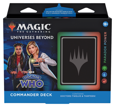 MTG Dr Who Commander Decks Paradox Power