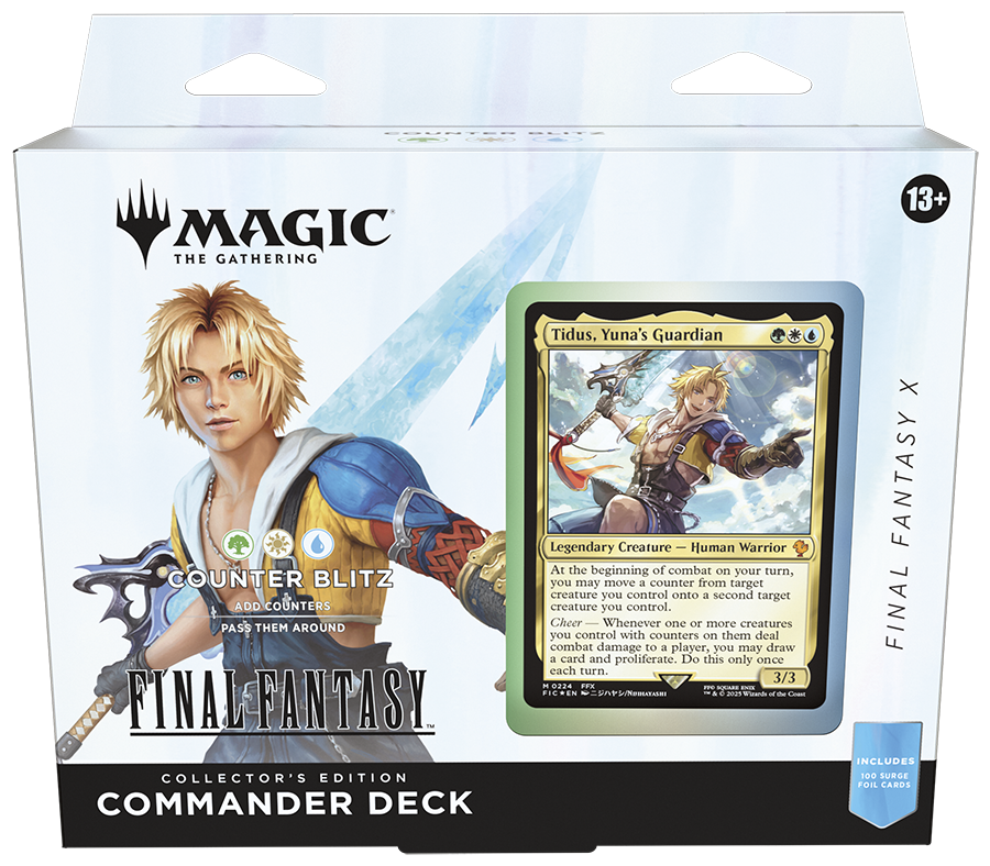 MTG Final Fantasy Booster Collector Commander Deck Counter Blitz