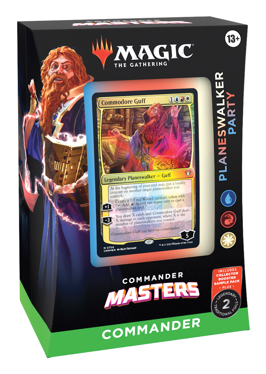 MTG Commander Masters Planeswalker Party